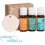 Tierra Verde Zimní sada BIO esenciálních olejů s odpařovačem 3 x 10 ml – Zboží Mobilmania