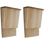 VidaXL Budky pro netopýry 22 x 12 x 34 cm 2 ks 41293 – Hledejceny.cz