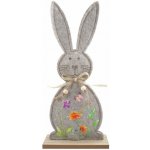 Zajíc s motivem louky z filcu 14 x 30 x 5 cm k postavení – Hledejceny.cz