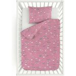 Kvalitex povlečení Obláčky růžové 95 x 135 45 x 60 cm – Zboží Dáma