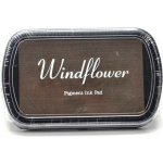 Windflower Razítkovací polštářek hnědá – Zboží Mobilmania
