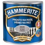 Akzo Nobel Hammerite přímo na rez 0,70L hladká stříbrná – Zboží Mobilmania