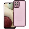 Pouzdro a kryt na mobilní telefon Samsung VARIETE Case Samsung Galaxy A12 fialové