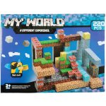 Toybit Velká magnetická stavebnice Minecraft Iron Diamond Gold TNT 220ks – Zboží Živě