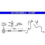 Brzdová hadice ATE 24.1253-0020.3 | Zboží Auto