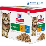 Hill's Science Plan Kitten 6 x kuře 6 x mořská ryba 12 x 85 g – Zboží Mobilmania