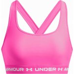 Under Armour Crossback MID Růžová Bílá – Zboží Mobilmania