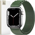 Tech-Protect Nylon pro Apple Watch 42/44/45/49mm, military green TEC928363 – Sleviste.cz