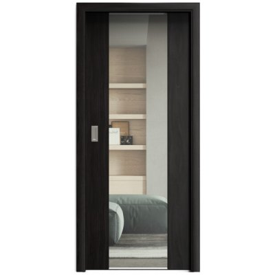 Sapeli Harmonie Komfort M40 posuvné ořech královský 70 x 210 cm Čiré sklo – Hledejceny.cz