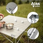 Acra campingový skládací stůl C3S - hliník 70x70x70cm – Hledejceny.cz