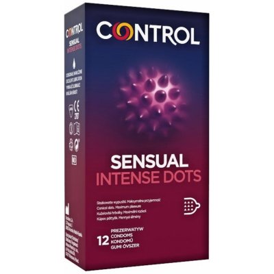 Control Sensual Intense Dots 12 ks – Zboží Mobilmania