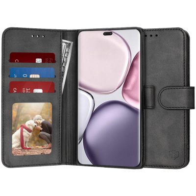 Techsuit Diary Book pouzdro pro Honor Magic7 Lite / X9c - černé – Hledejceny.cz