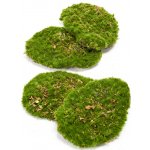 Dekorační umělý mech bochánky 15x11cm, sada 4ks – Zboží Dáma