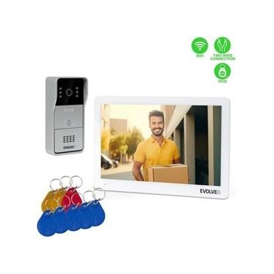 EVOLVEO DoorPhone 10-2W - 2 drátový videotelefon s aplikací 32GB pamětí – Zbozi.Blesk.cz