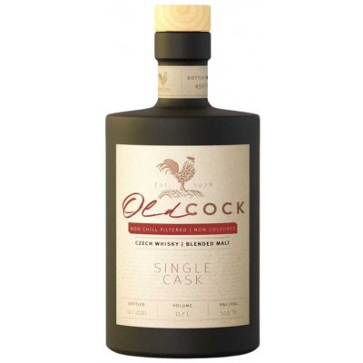 Old Cock blended malt whisky single cask 51,5% 0,5 l (holá láhev) – Hledejceny.cz
