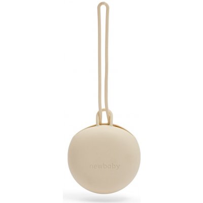 New Baby silikon obal na dudlík béžová – Zboží Dáma