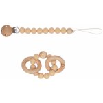 Kave Home Epiphany set silikon a klipu na dudlík béžová – Hledejceny.cz