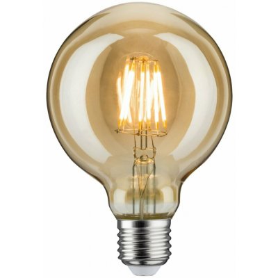 Paulmann E27 6,5W 825 LED žárovka Globe G95 zlatá 28716 – Hledejceny.cz