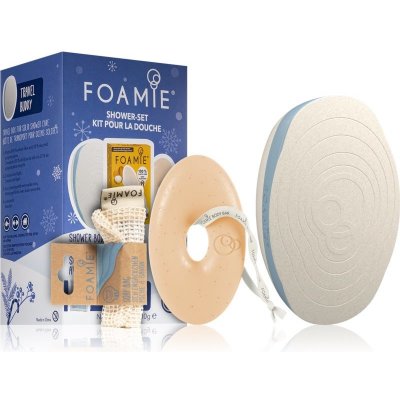 Foamie Shower Set Kiss Me Argan syndet do sprchy 80 g + Travel Buddy cestovní pouzdro + sáček dárková sada – Zbozi.Blesk.cz