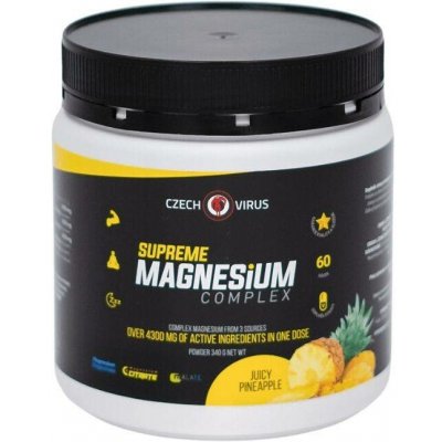 Czech Virus Supreme Magnesium Complex Pineapple 340 g – Hledejceny.cz
