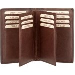 Lagen Kožená dokladovka V-260 hnědá – Zboží Živě