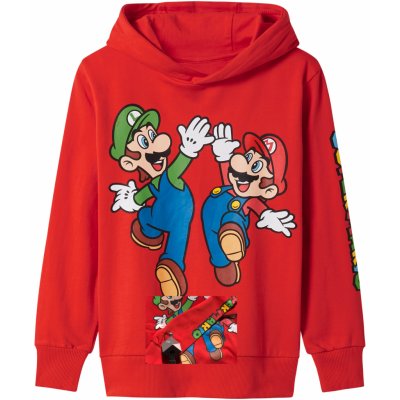 Chlapecká mikina Super Mario červená – Sleviste.cz