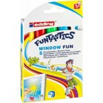 Popisovače na sklo Edding Funtastics Window 5 ks – Zboží Dáma