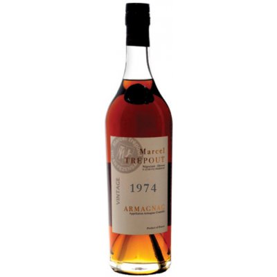 Marcel Trépout Vintage Armagnac 1974 40% 0,7 l (holá láhev) – Zboží Dáma