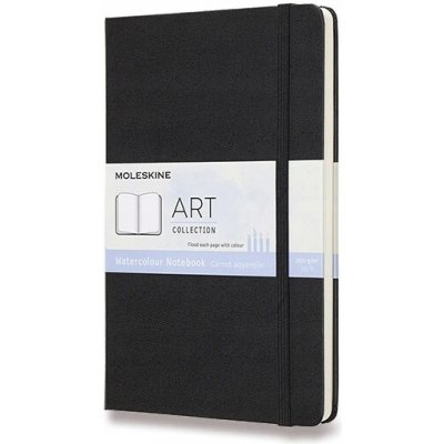 Moleskine Skicář Watercolour Notebook L černý – Zboží Dáma