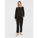 Calvin Klein QS6870E pyžamové triko dl.rukáv černé – Zboží Mobilmania