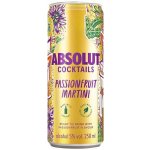 Absolut Passion.Martini 5% cocktails 5% 0,25 l (holá láhev) – Zboží Dáma