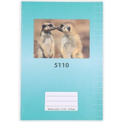 Vikpap 5110 Sešit A5 čtvereček 10l. – Hledejceny.cz