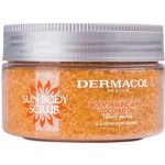 Dermacol Sun cukrový tělový peeling s vůní broskve 200 g – Zboží Dáma