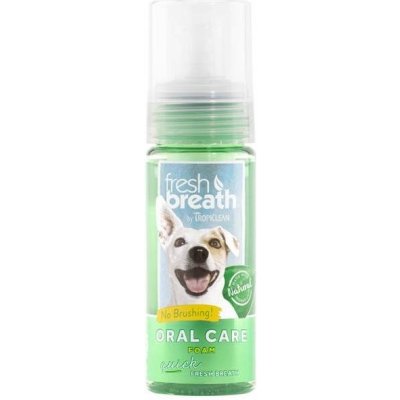 Tropiclean Fresh Breath mentolová pěna na čištění zubů pro psy 130 ml – Zbozi.Blesk.cz