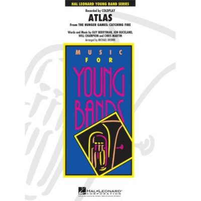 Coldplay: atlas from the hunger games: catching fire noty pro školní orchestr, party, partitura – Hledejceny.cz
