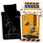 Jerry Fabrics povlečení Bagr svítící efekt 140x200 70x90 – Sleviste.cz