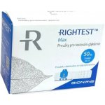 Rightest Max proužky diagnostické 50 ks – Hledejceny.cz
