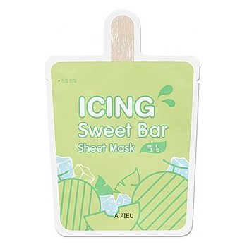 A'Pieu Icing Sweet Bar Sheet Mask Melon jednorázová plátýnková maska s melounem 21 g