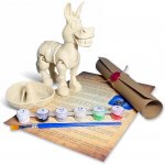 Veselý Tučňák Oslík Kreativní sada 3D omalovánky s pohádkou – Hledejceny.cz