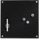 Zeller Memo skleněná magnetická tabule + 3 magnety 40 x 40 cm