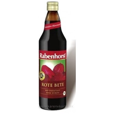 Rabenhorst Červená řepa Bio 0,75 l – Zboží Mobilmania