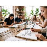 Workshop moderní kaligrafie: Kreativní odpočinek v Praze – Hledejceny.cz