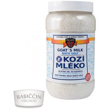 Palacio Kozí mléko sůl do koupele 1200 g