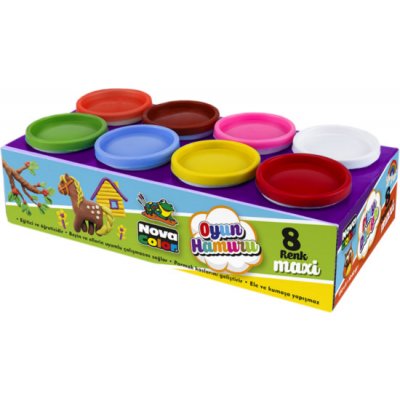 Nova Color Modelovací hmota Play Dough 6 x 130 g – Zboží Mobilmania