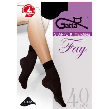 Gatta dámské silonové ponožky Fay Černá Nero