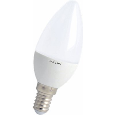 Sandria LED žárovka Sandy LED E14 C37 S1222 5W neutrální bílá – Zboží Živě