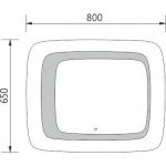 Nimco se senzorem 65 x 80 cm ZP 7001-S – Hledejceny.cz