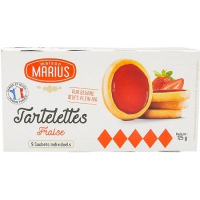 Maison Marius Jahodový koláč box 125 g – Zboží Dáma