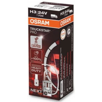 Osram Truckstar Pro PK22ss H3 24V 70W – Zboží Mobilmania