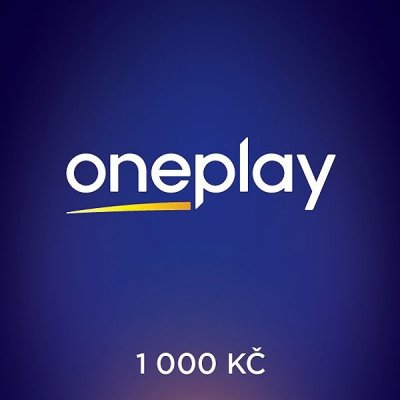 Předplacená digitální karta TV Nova - Oneplay 1000 Kč (online kód) – Zboží Živě
